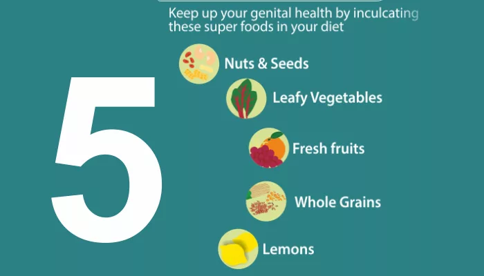 गर्भाशय स्वास्थ्य में सुधार के लिए पांच खाद्य पदार्थ