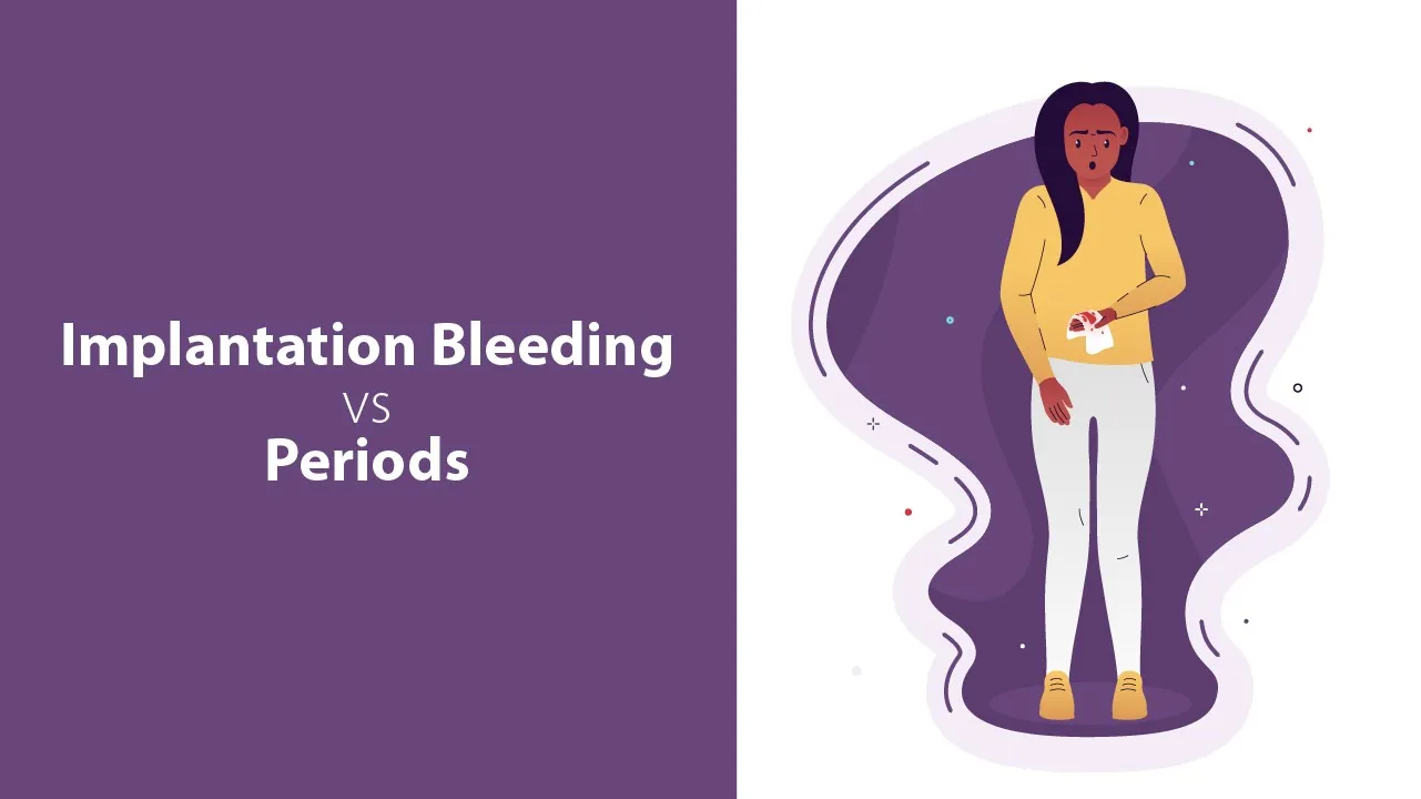 Implantation Bleeding vs Periods
