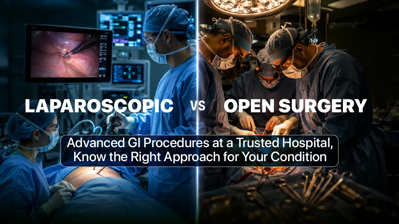 Laparoscopic vs Open Surgery: Which is Better for GI Conditions?