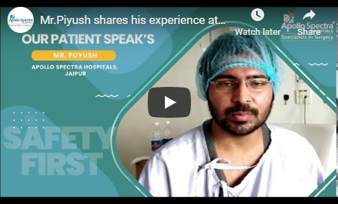 Herr Piyush, Apollo Spectra Hospitals, Jaipur